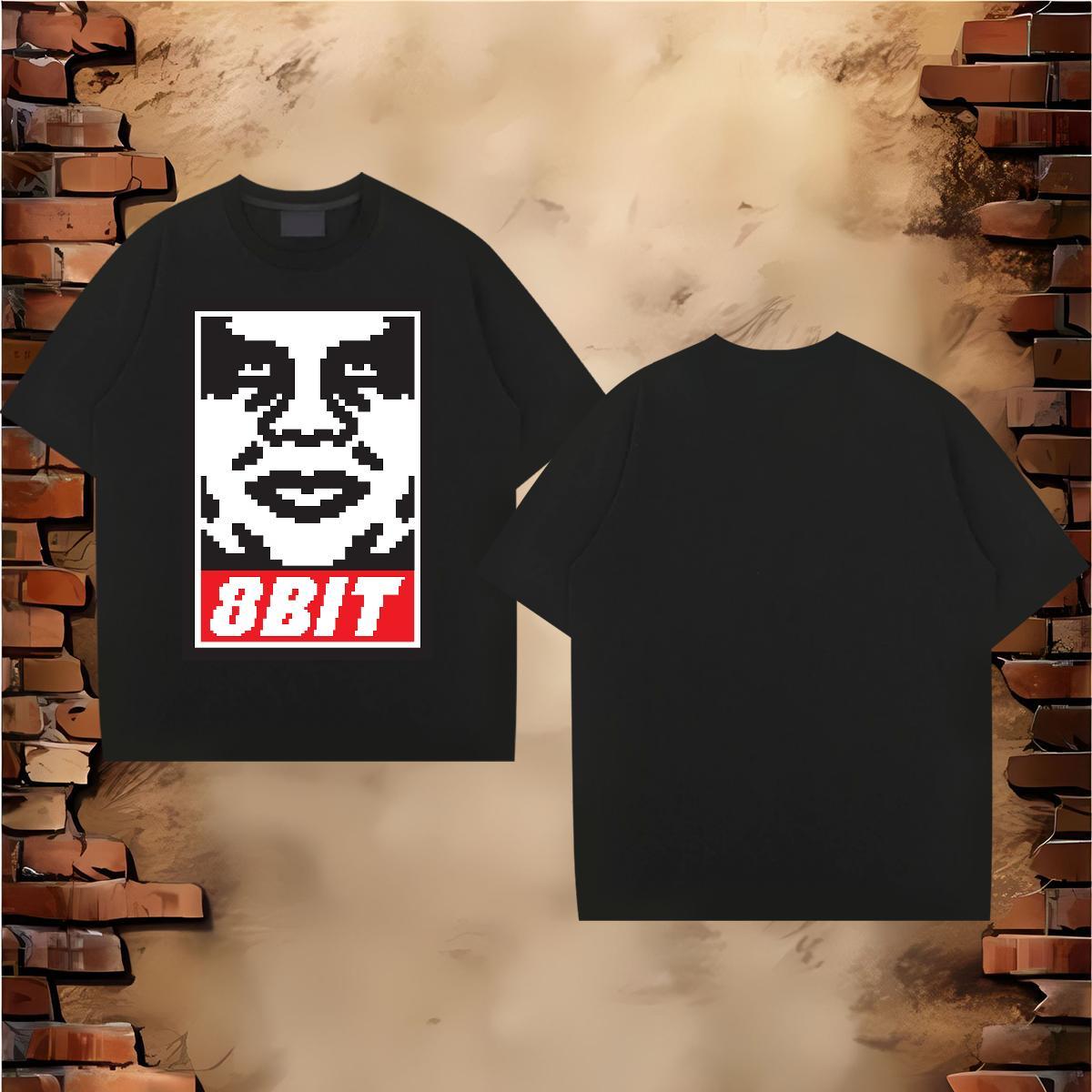 Factory Direct T-Shirts portrait Tops 230g 100% Cotton Hip Hop Street Cool Design Graphic Pure Cotton Tshirts
