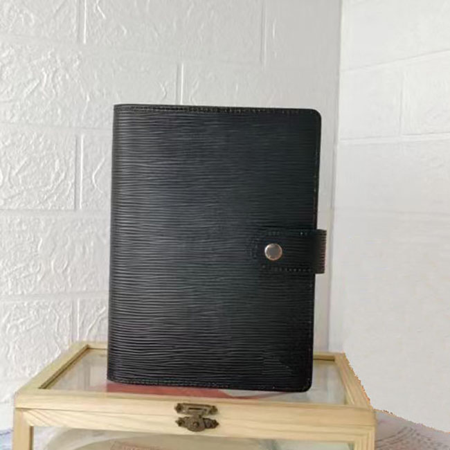 2024 Designer Large DESK AGENDA COVER Holders Planner Men Women Notebook Diary Agendas Protective Case Card Passport Holder Wallet Desktop Notepad Covers