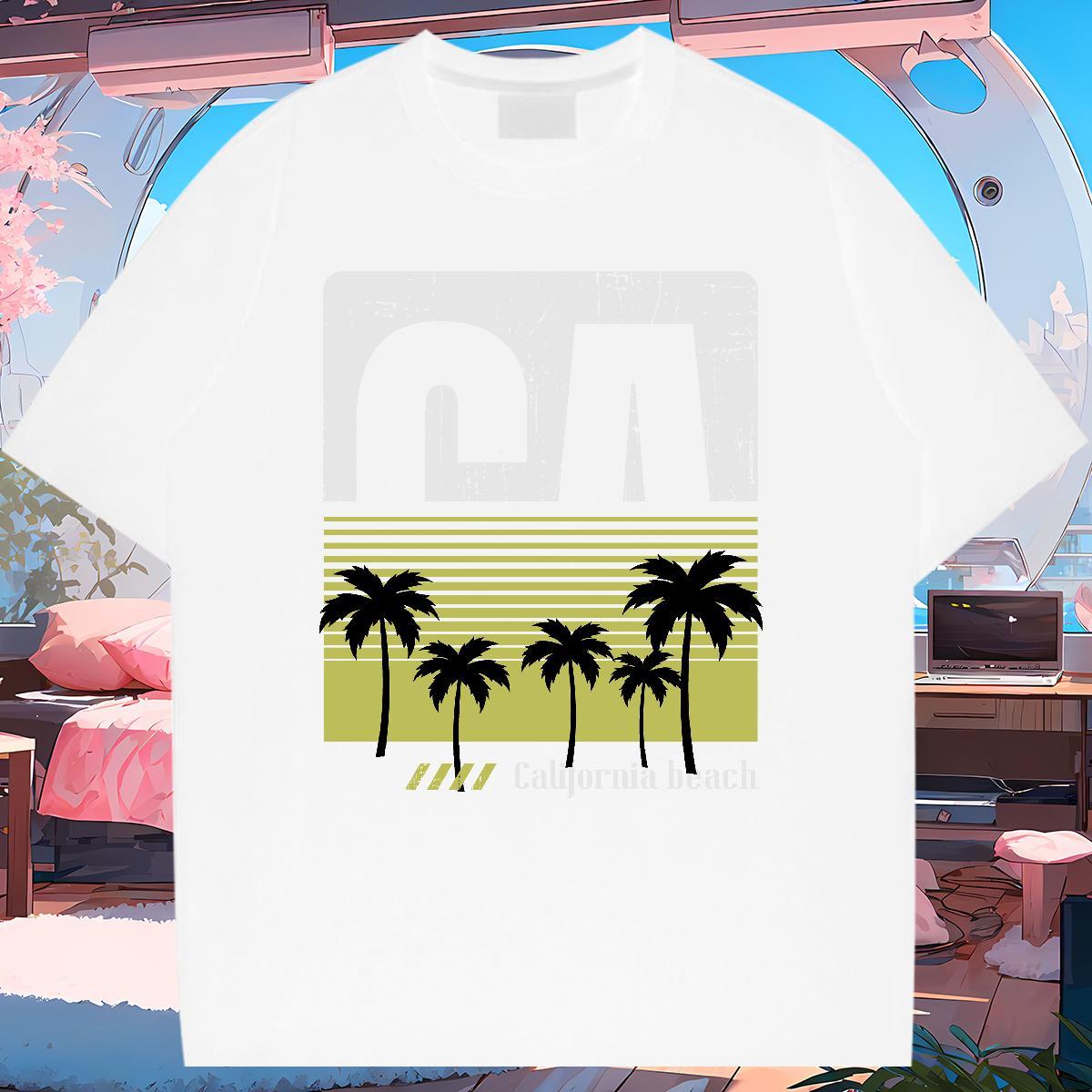 Factory Direct T-Shirts letter Clothes 230g Cotton High Street Hip Hop Brand Oversized Crew Neck Breathable Men Clothes T-Shirt