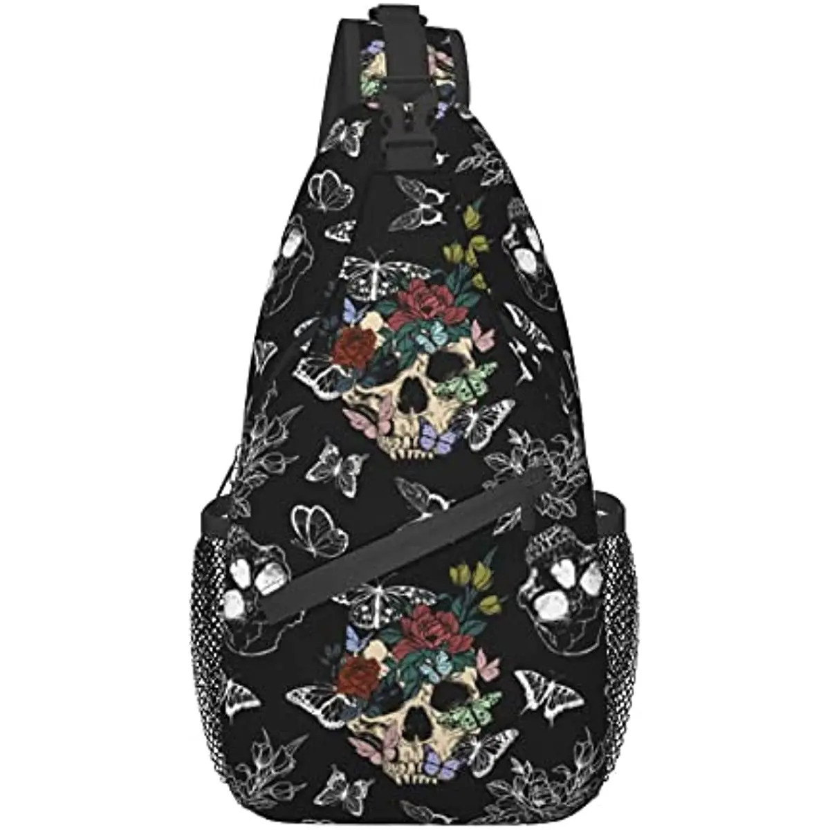 Skeleton Strap Daypacks Adjustable Rope Cross Shoulder Bag Travel Hiking Bike 240807