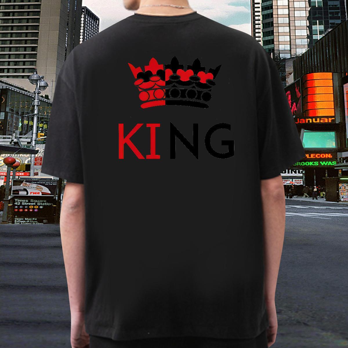DIY Customized T-Shirts letter Tees 230g Pure Cotton Beach High Quality Oversized 3XL 4XL Round Neck Short Sleeve Men Clothes T-Shirt