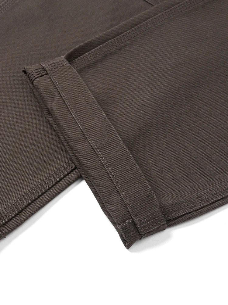 Autumn Mens Loose Straight Fit Carpenter Pants Tactical Cargo Outdoor Hiking Trousers 240806