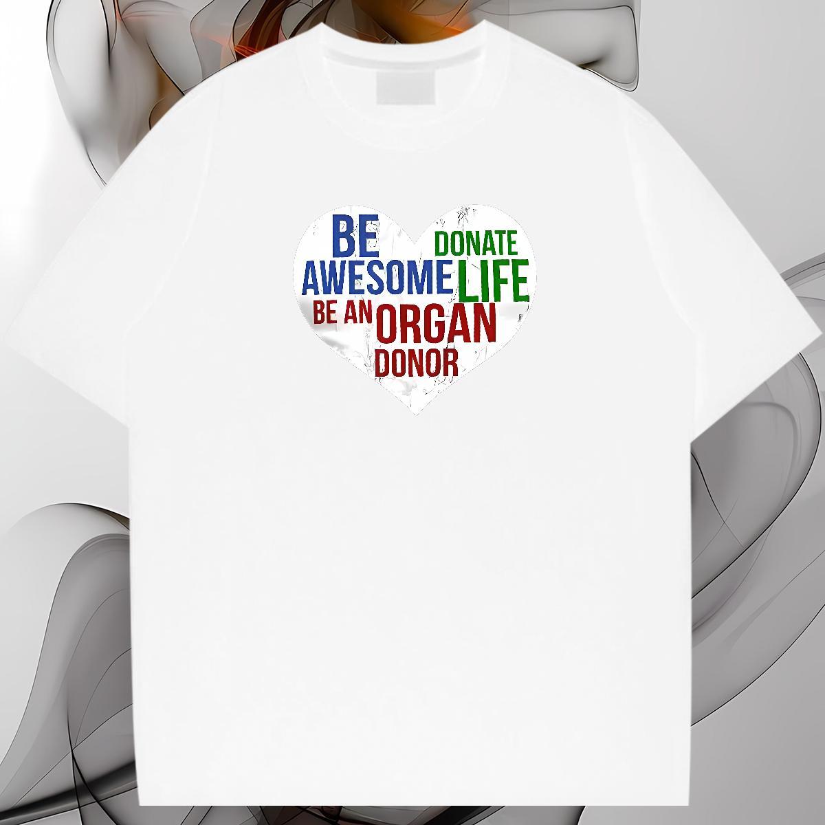 Casual New T Shirts Men letter Tees 230g Pure Cotton Street Casual Popular Oversized 4XL Breathable Crew Neck Mens Tshirts