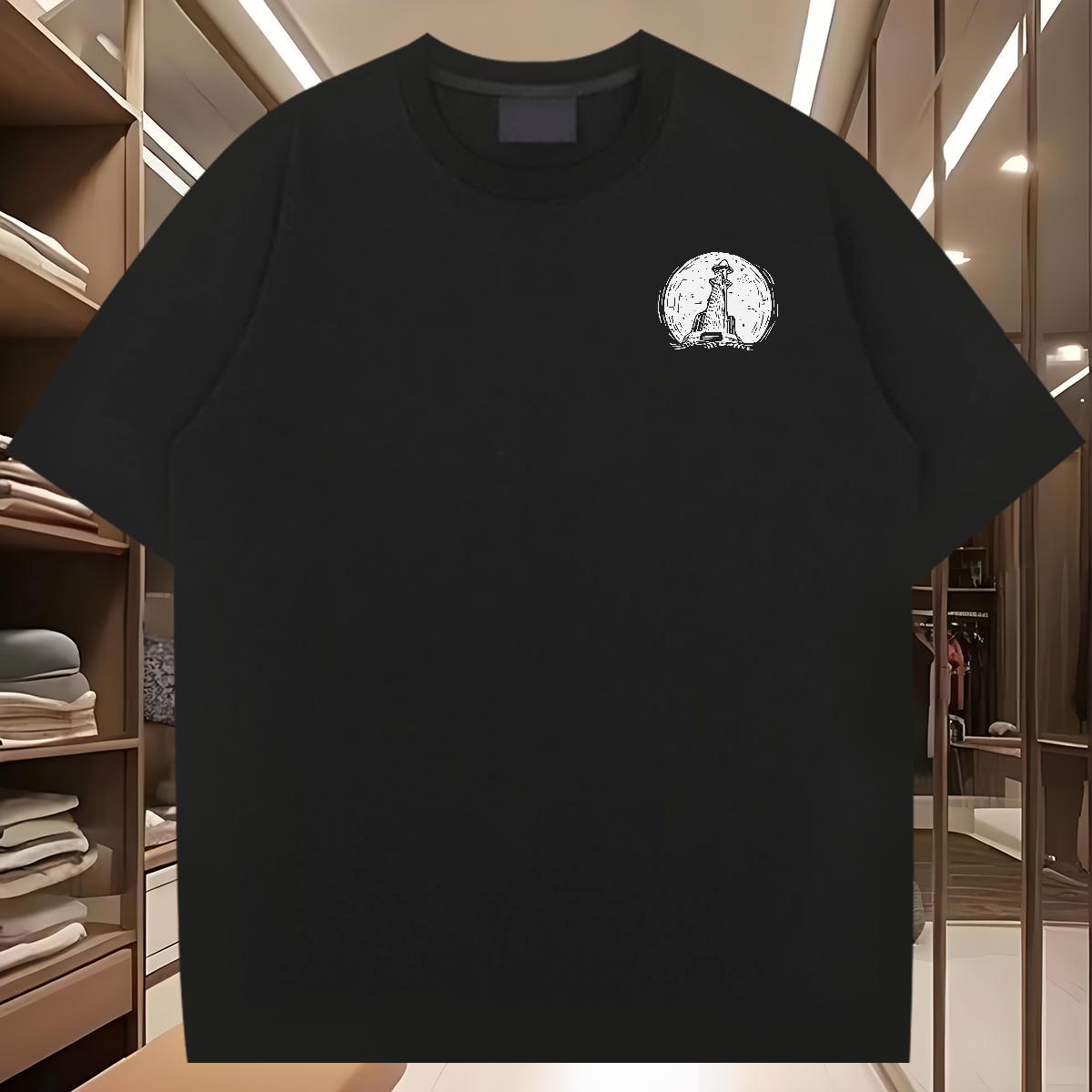 New Designer T-Shirts tool Top Tees 100% Cotton 230g Hip Hop Brand Anime O-Neck Short Sleeve Tshirt for Man Woman
