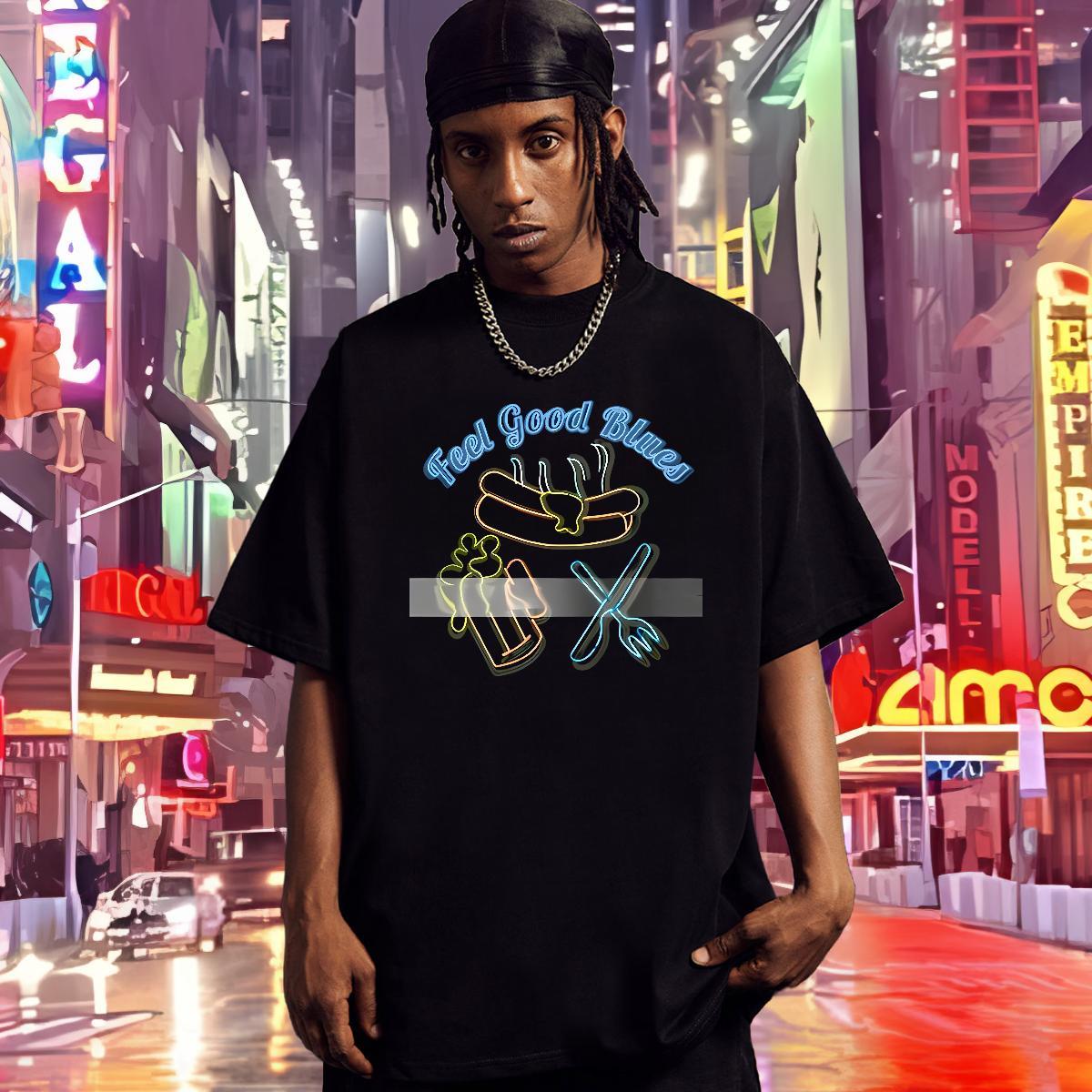Wholesale Mens T Shirts letter Clothes 230g Pure Cotton Hip Hop Comfortable Oversized Short Sleeve Soft Tshirts