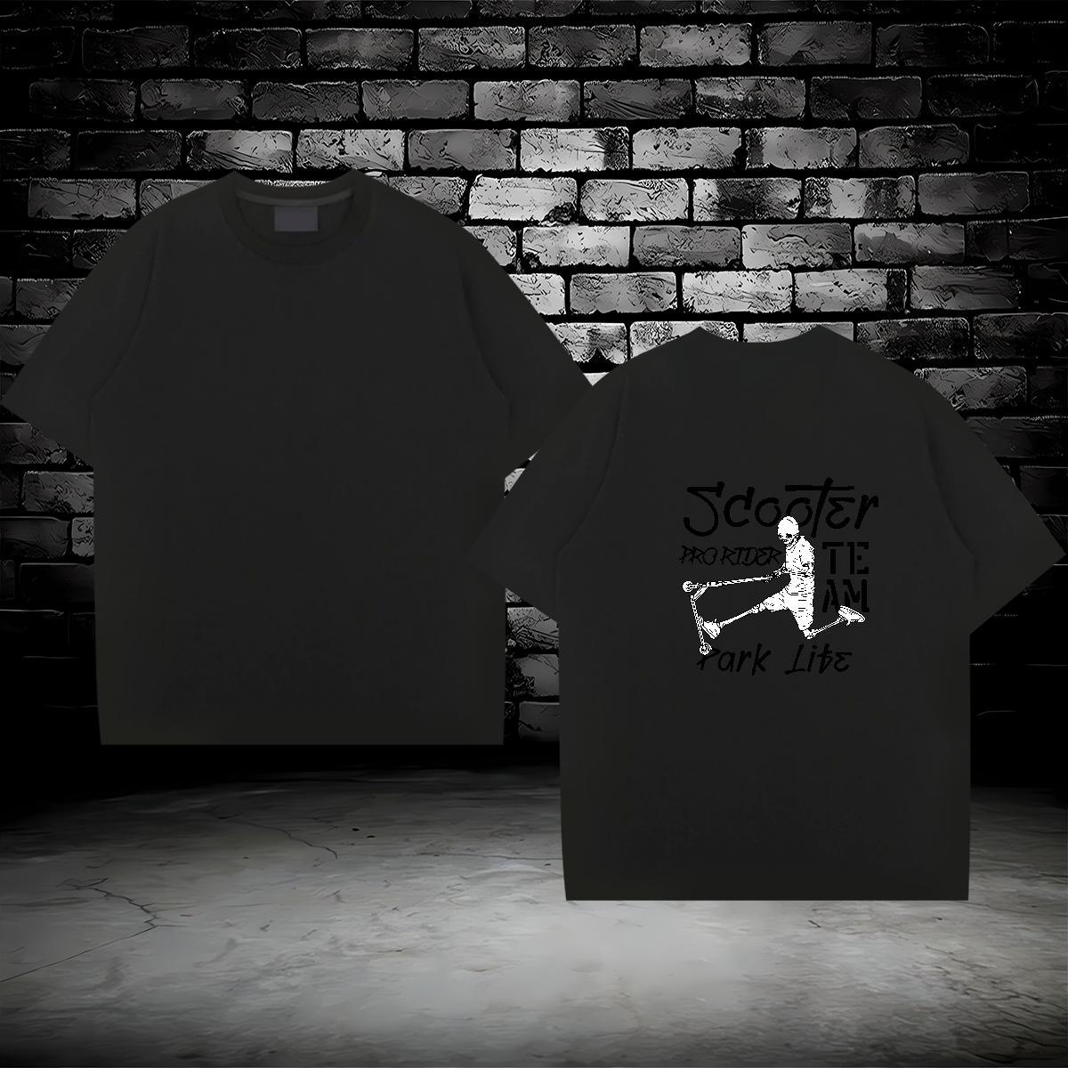 Fashion New T-Shirts for Men logo Tops Tees 230g 100% Cotton Sports Casual Loose Fit DIY Logo Oversized Short Sleeve O-Neck Mens Tshirts