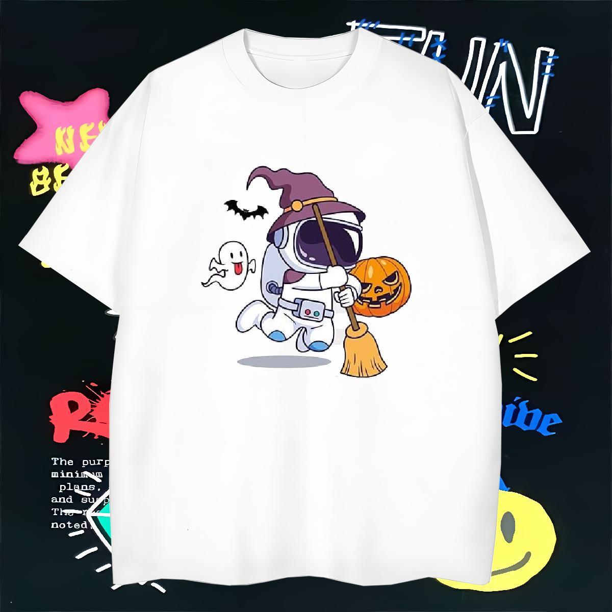 Brand T-Shirts for Men Wear 230g 100% Cotton Sports Casual Cool Design Plus Size Cartoon Short Sleeve O-Neck Men Tops Tees