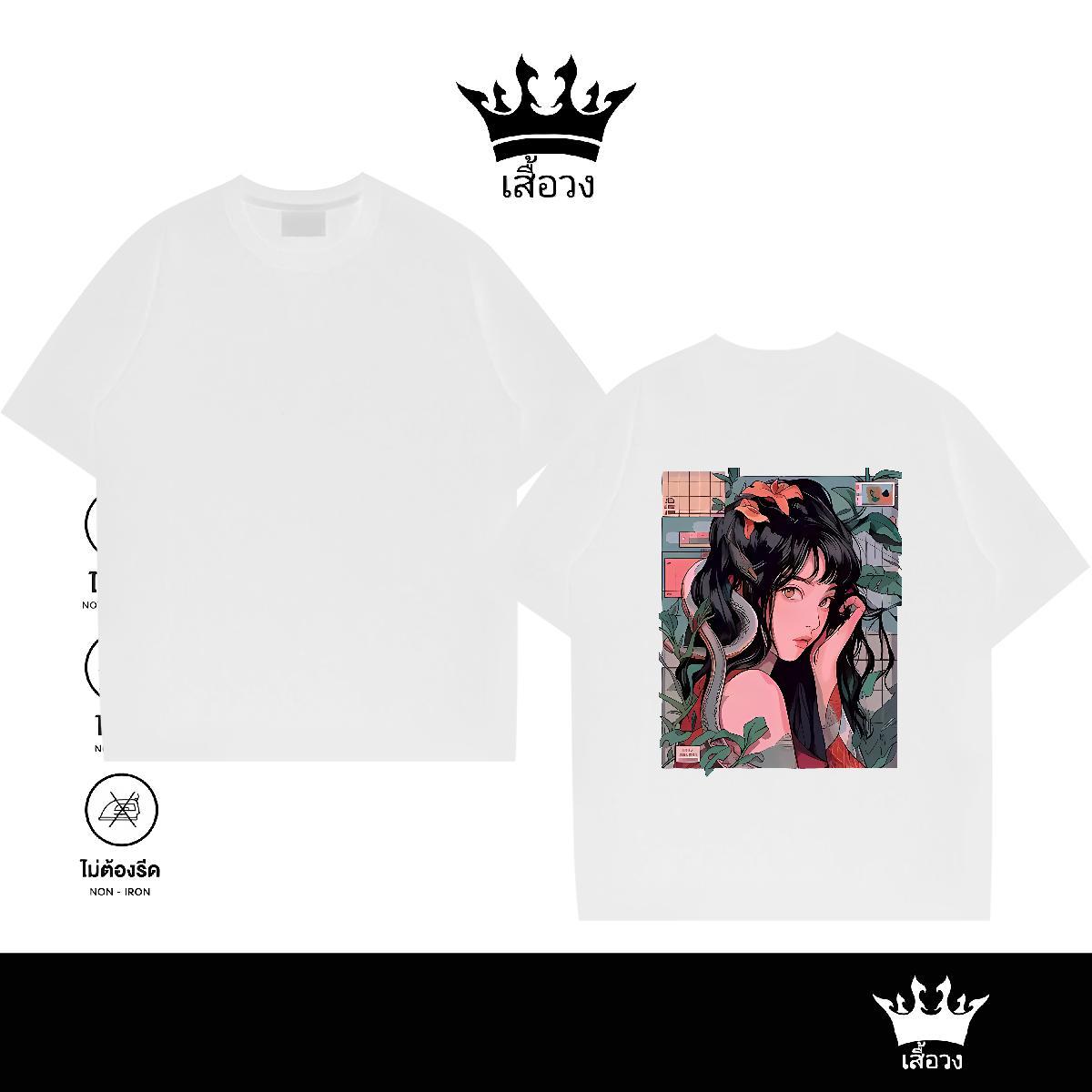 Stylist T shirt women Tees 230g Pure Cotton Outdoor Wholesale Plus Size Cartoon Short Sleeve Soft Men Tees