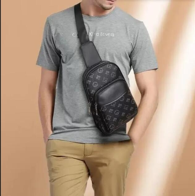 Fashion Avenue Sling Bag Mens Designer pu leather Shoulder Bags Mans crossbody Bag Wallet Hobos Message Handbag Tote Belt Bag Bumbag