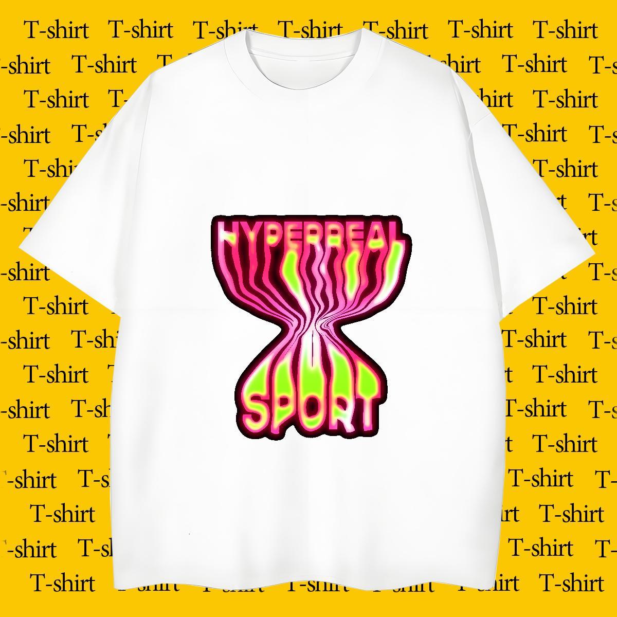 New T Shirts Men letter Tee Shirt 230g Cotton Street Unisex Graphic Breathable Men Tops Tees