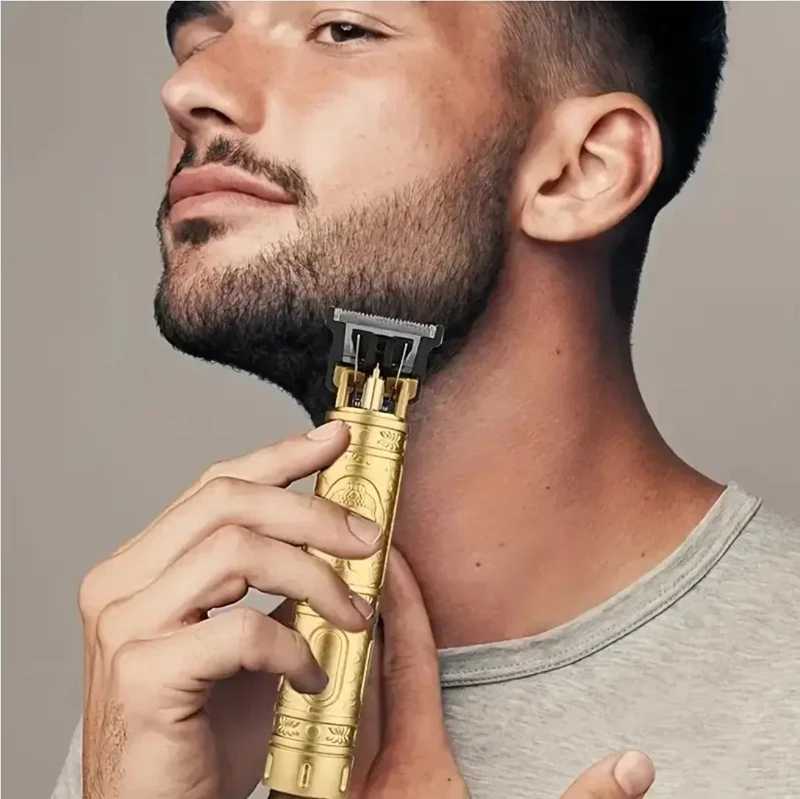 Hot selling hair clipper mens beard trimmer electric hair clipper T9 hair trimmer rechargeable electric shaver W241212
