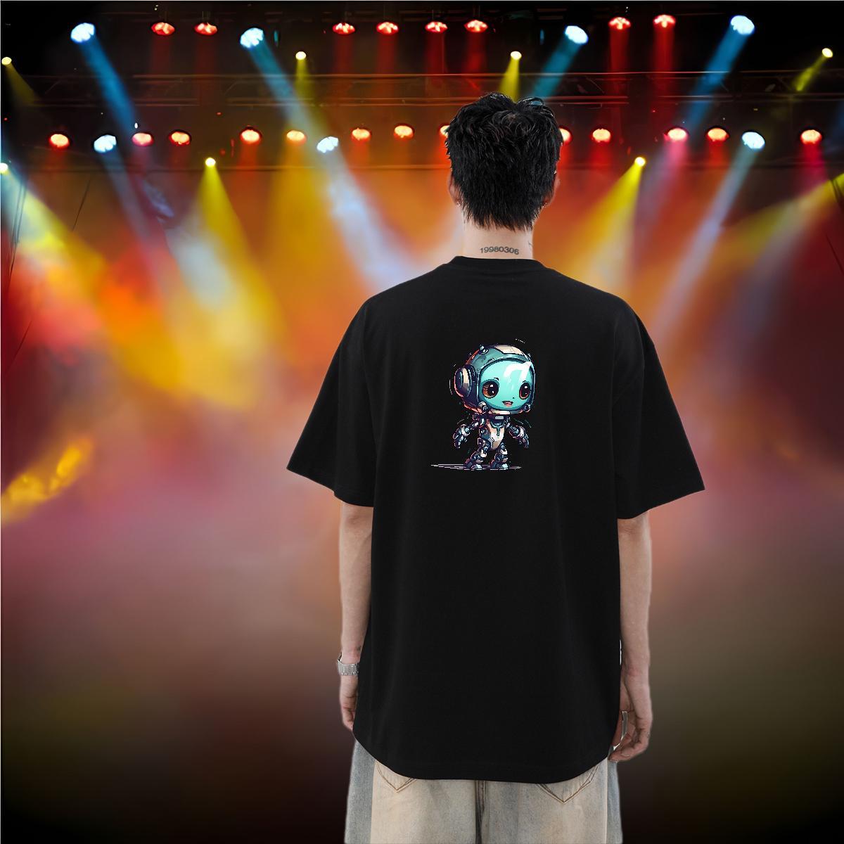 DIY Customized T shirt ET Clothes 230g Cotton High Street Hip Hop TOP Quality DIY Printed Pure Cotton Tshirts