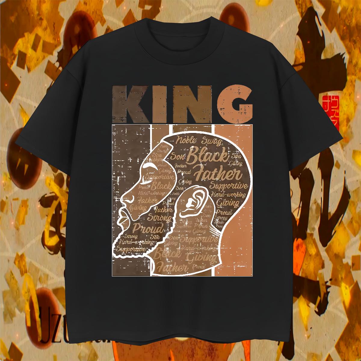 Free Shipping T Shirt For Man XH-730-W 230g Cotton Street wear Hip Hop Round Neck Short Sleeve Tshirt for Man Woman Custom Black White Tops Tees
