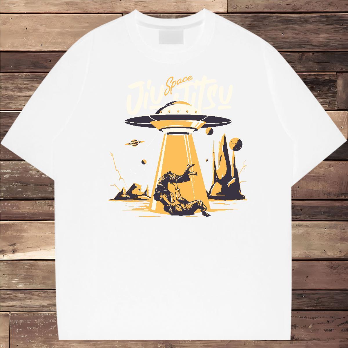 Wholesale T Shirt For Man ET Clothes 100% Cotton 230g Spring Summer Free Shipping Custom Printing Pure Cotton Men Tops Tees