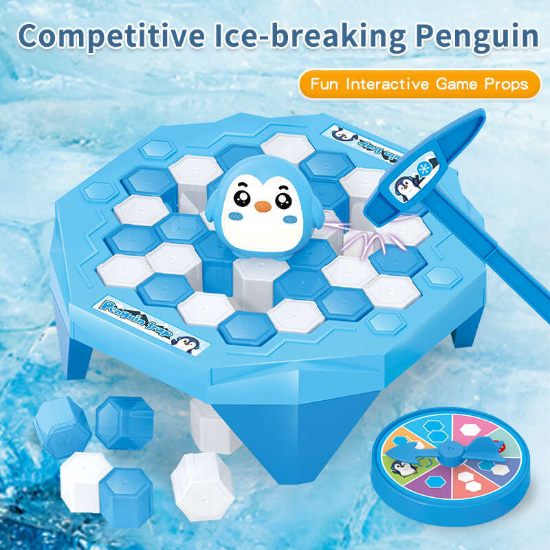 Mini Ice Breaking Penguin frog trap Parent Child Interactive party board game jogos de tabulero birthday gifts for kids