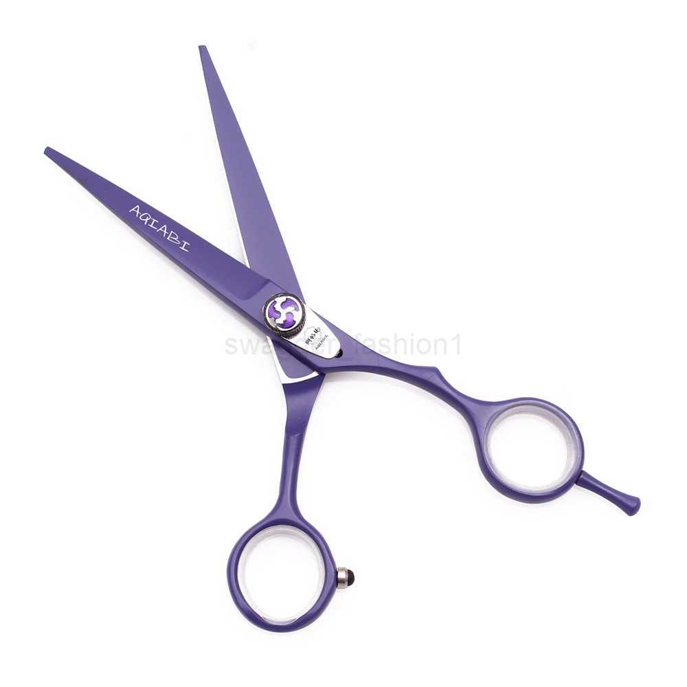 Hair Scissors Professional 5.5 6.0 AQIABI Japan 440C Thinning Scissors Barber Shop Hair Cutting Scissors Haircut Shears A1018XJ240807