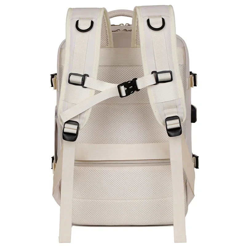 Super Charging Large Capacity Bags Business Multi functional Backpack Expandable Airplane Travel 240807