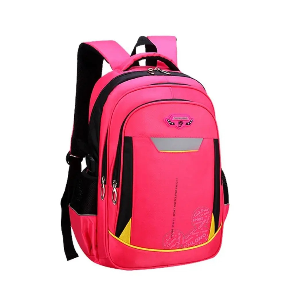 Childrens Orthopedics School Bag Backpack Primary Waterproof for Girls and Boys Mochila 240807