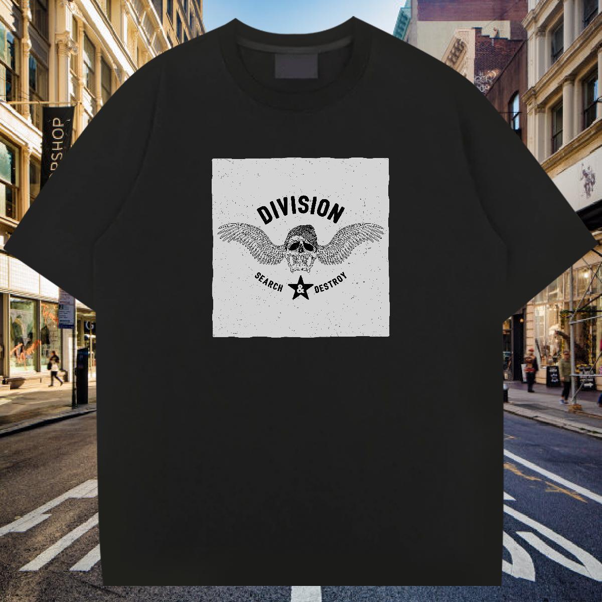 Factory Direct T Shirts Men monster Clothings 230g 100% Cotton Casual Daily Wear Loose Fit Custom Big Size Breathable Short Sleeve Tshirt for Man Woma