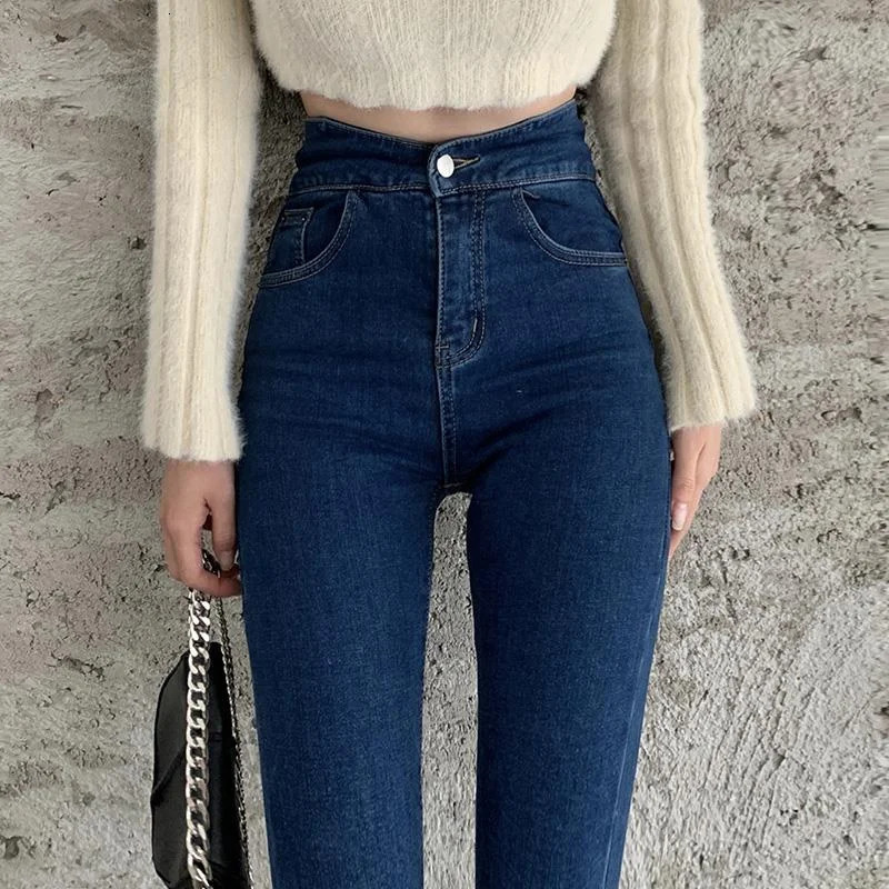 Trousers Flared Pants for Woman Sexy Skinny Bell Bottom Slim Fit Womens Jeans Grunge Y2k Z A Summer Office Wide Leg 90s R Flare 240807