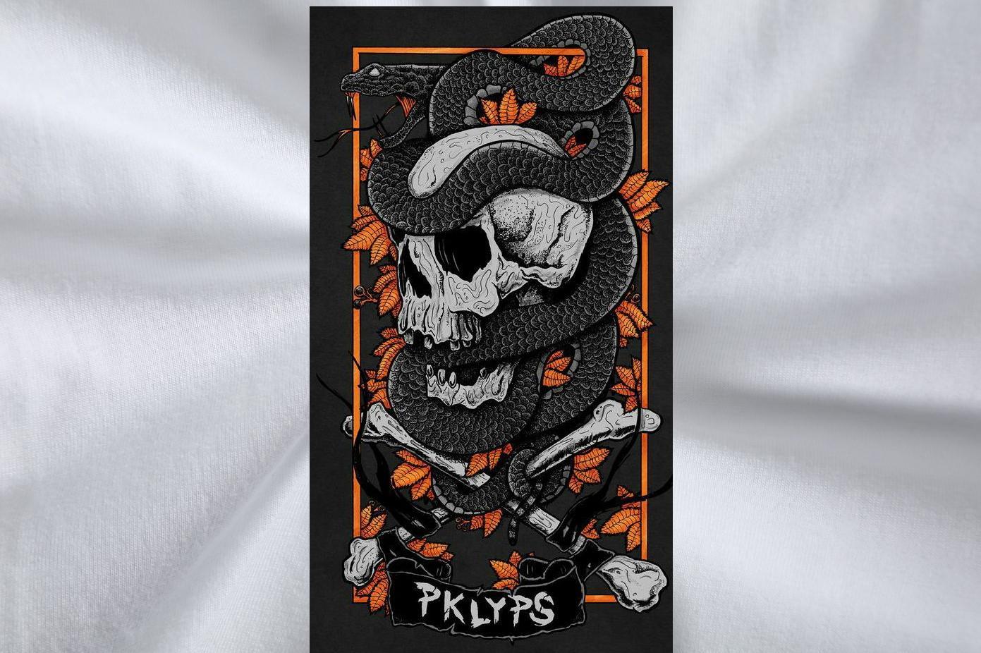 2024 New Man T Shirts skull Polos 230g 100% Cotton Sports Casual Cool Design Oversized Crew Neck Men Clothes T-Shirt