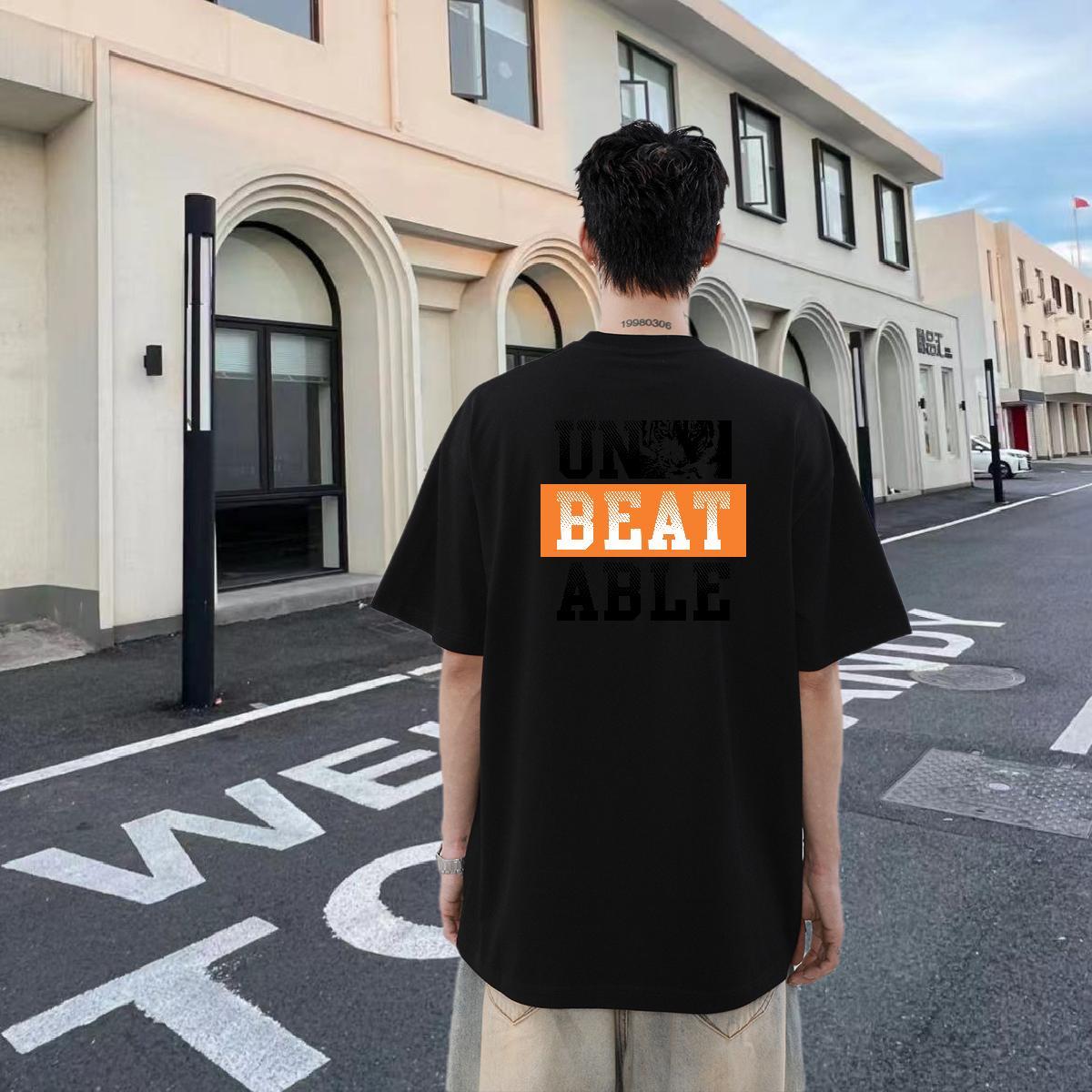 2024 Designer T-Shirts for Men letter Tshirts 230g 100% Cotton Daily Wear Cool Asian Size Breathable Men Tees