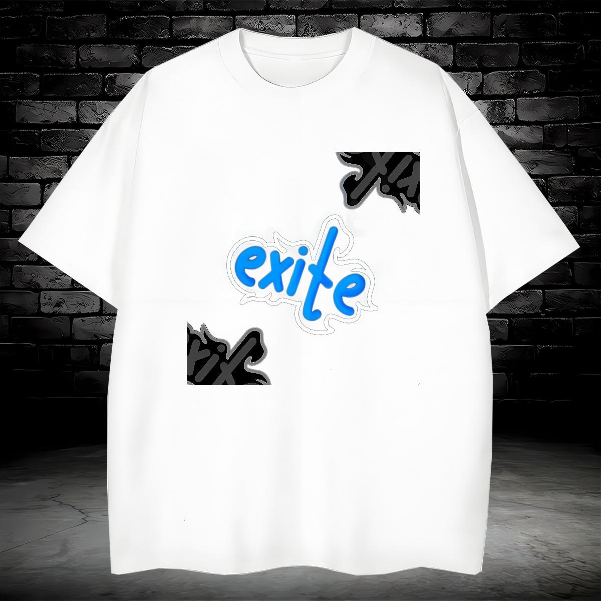 Stylist T-Shirts letter Tshirts 230g Pure Cotton High Street Hip Hop Cool Design Anime Print Short Sleeve O-Neck Men Tops Tees