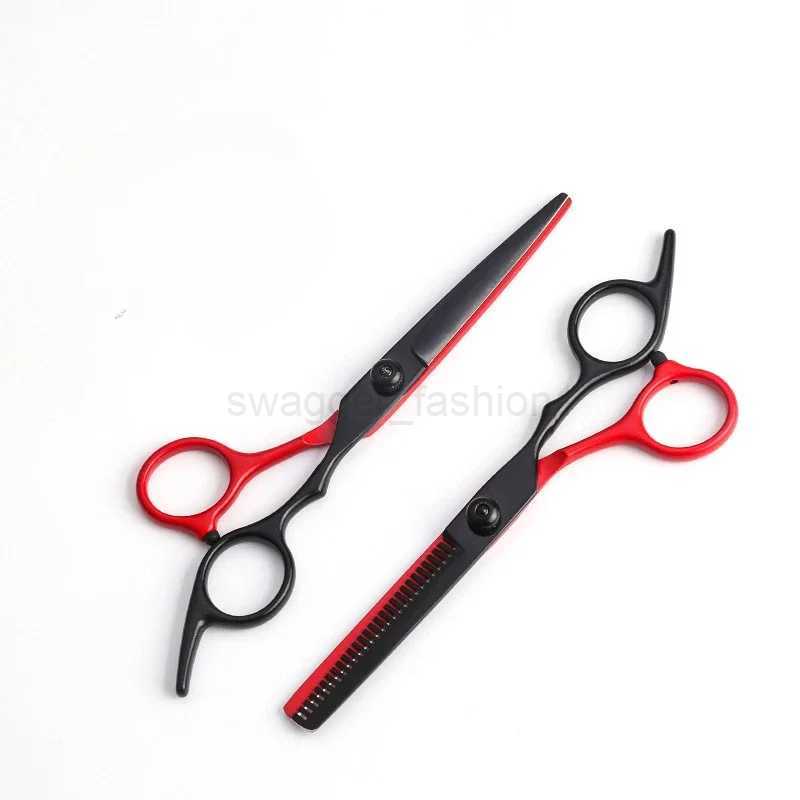 Hairdressing Scissors 6 Inch Hair Scissors Professional Hairdressing Scissors Cutting Thinning Scissors Barber Shear AccessoriesXJ240807