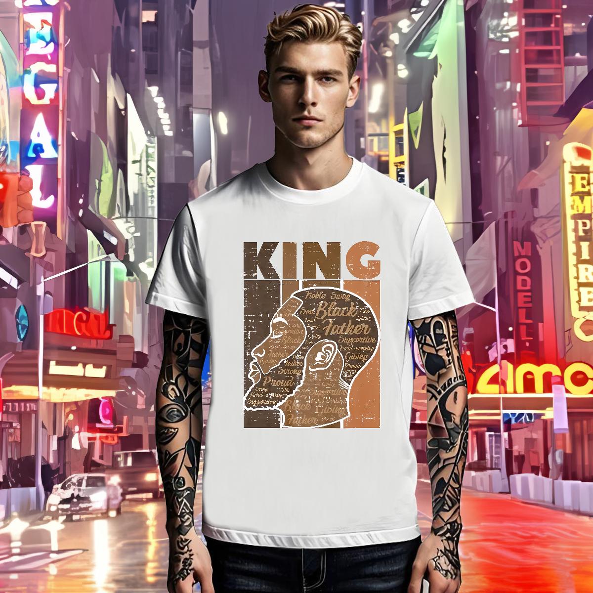 Popular T-Shirts for Men XH-730-W 230g 100% Cotton Street Casual Pure Cotton Mens Tshirts 2024 Summer Skull Tops