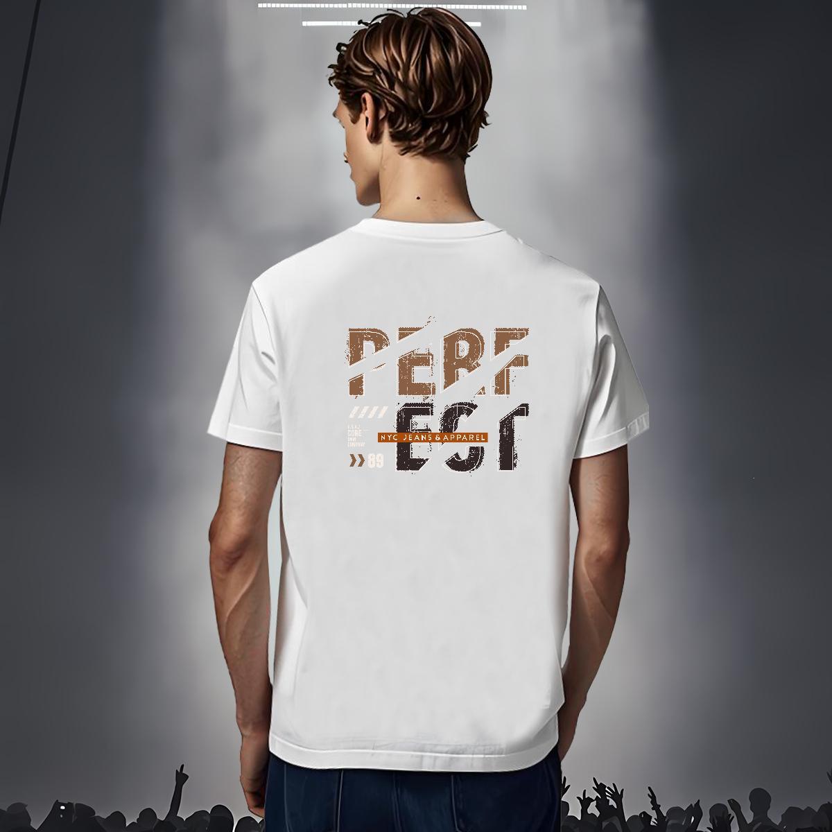 Stylist T Shirts Men letter Tops 230g Pure Cotton Hip Hop Street Comfortable DIY Printed Breathable Short Sleeve Tshirts