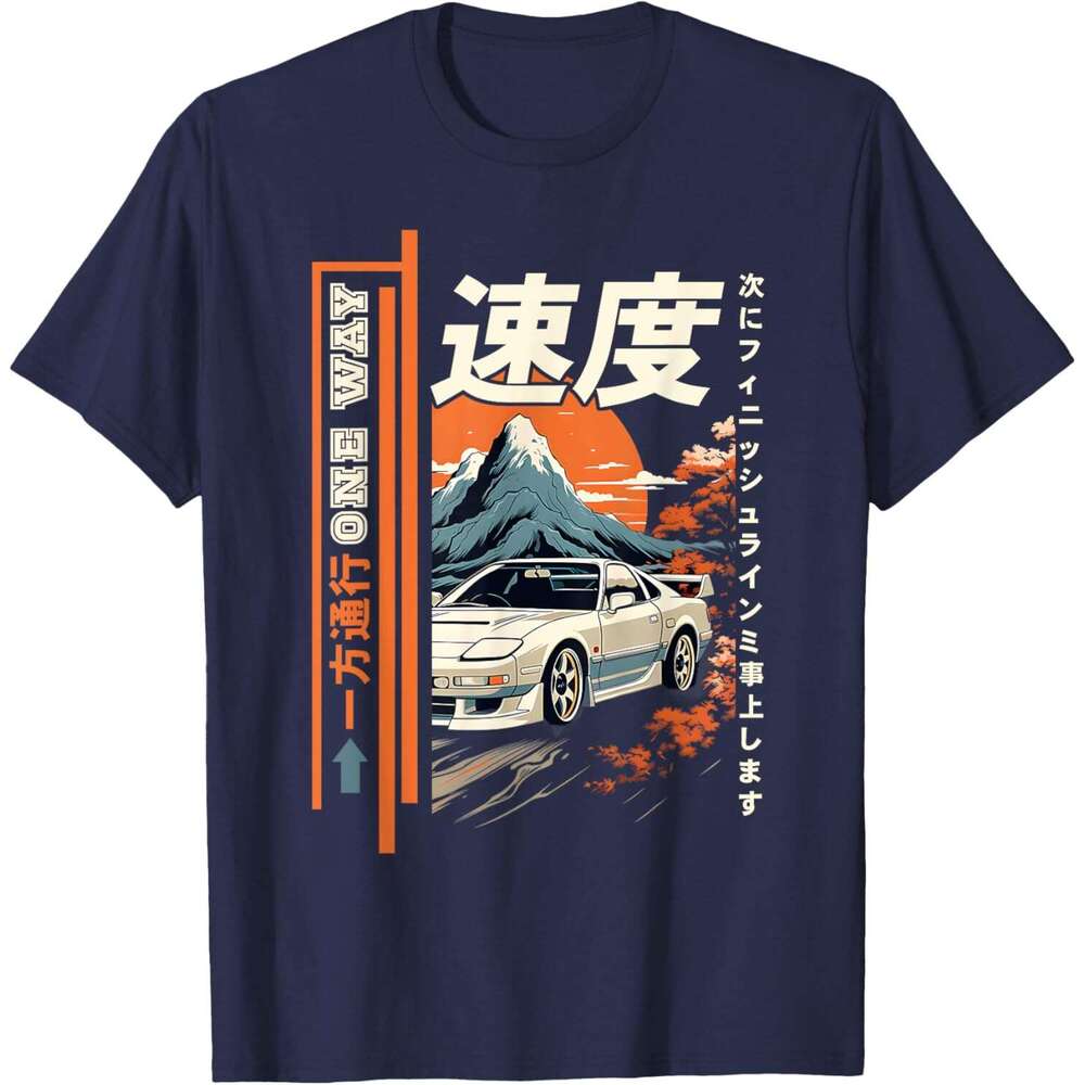 T shirt for Mens Retro Vintage Japanese JDM Ride Legendary Race Car Graphic T-Shirt shirts tshirt graphic tee Casual tops summer clothes Short sleeve