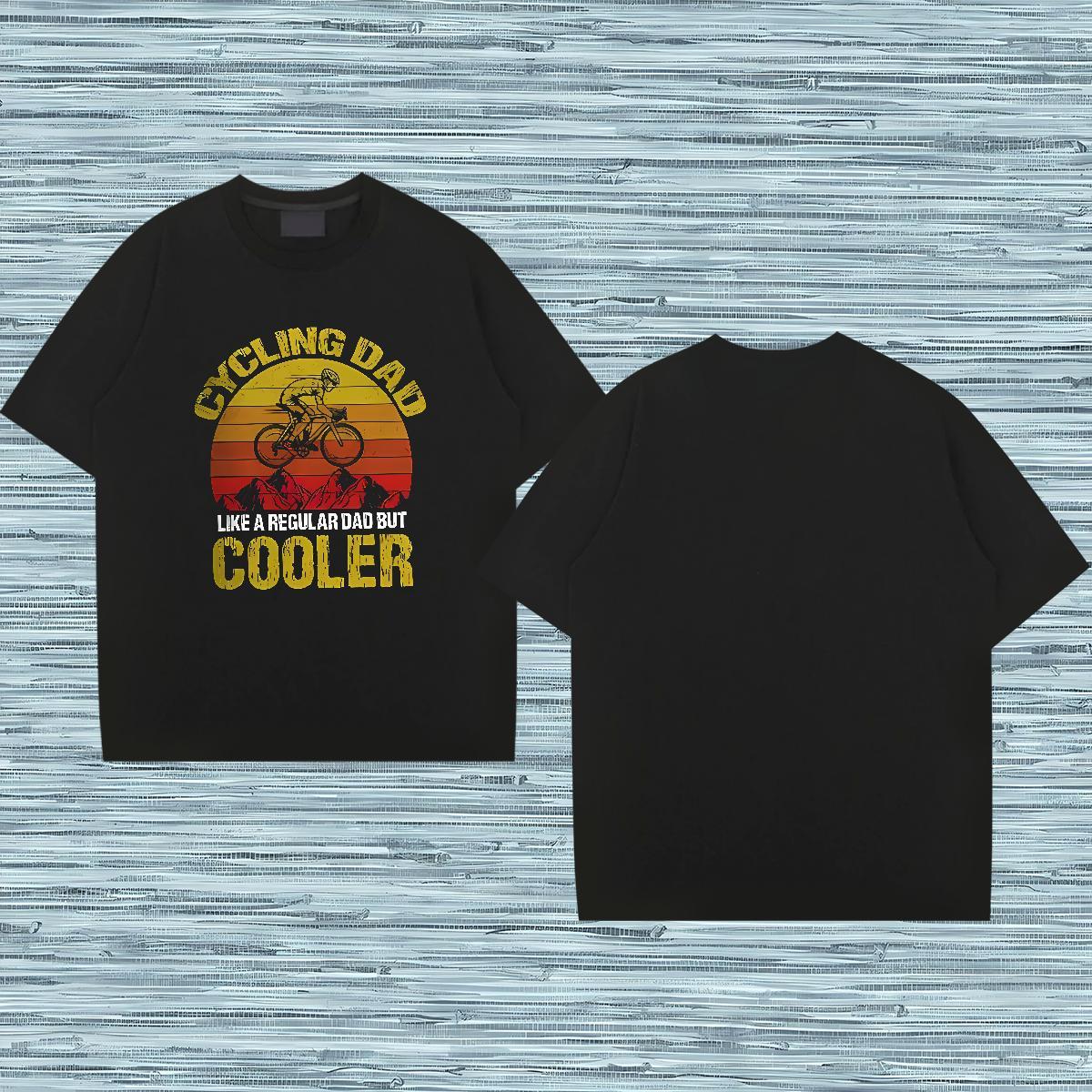 Wholesale T shirt letter Top Tees 230g Cotton Outdoor Loose Fit Custom Anime Breathable Crew Neck Couples T Shirts