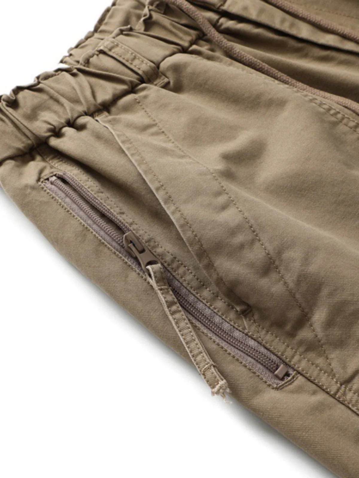 100% Cotton American Vintage Washed Workwear Pants for Men Accordion Pockets Loose Straight Paratrooper Trousers Autumn Cityboys 240806