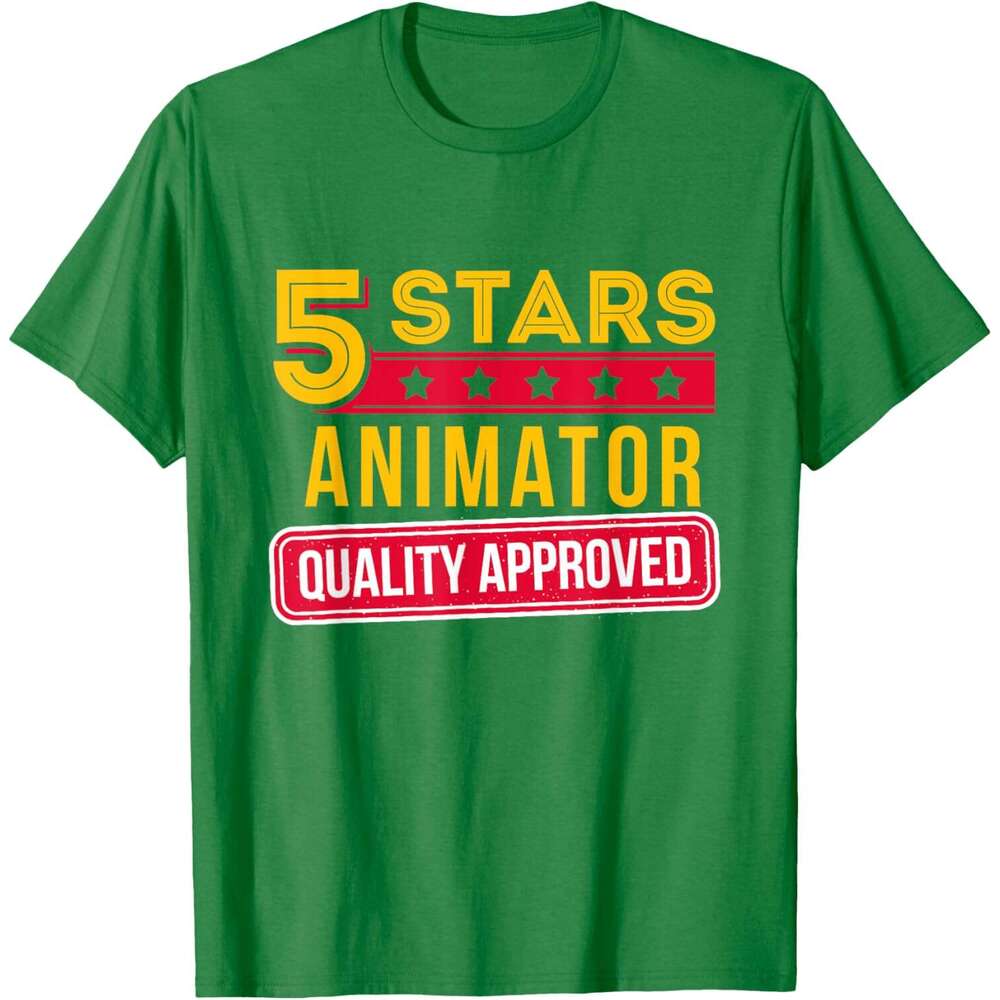 T shirt for Mens 5 Stars Funny Animation Drawing Gift T-Shirt shirts tshirt graphic tee Casual tops summer clothes Short sleeve Free shipping