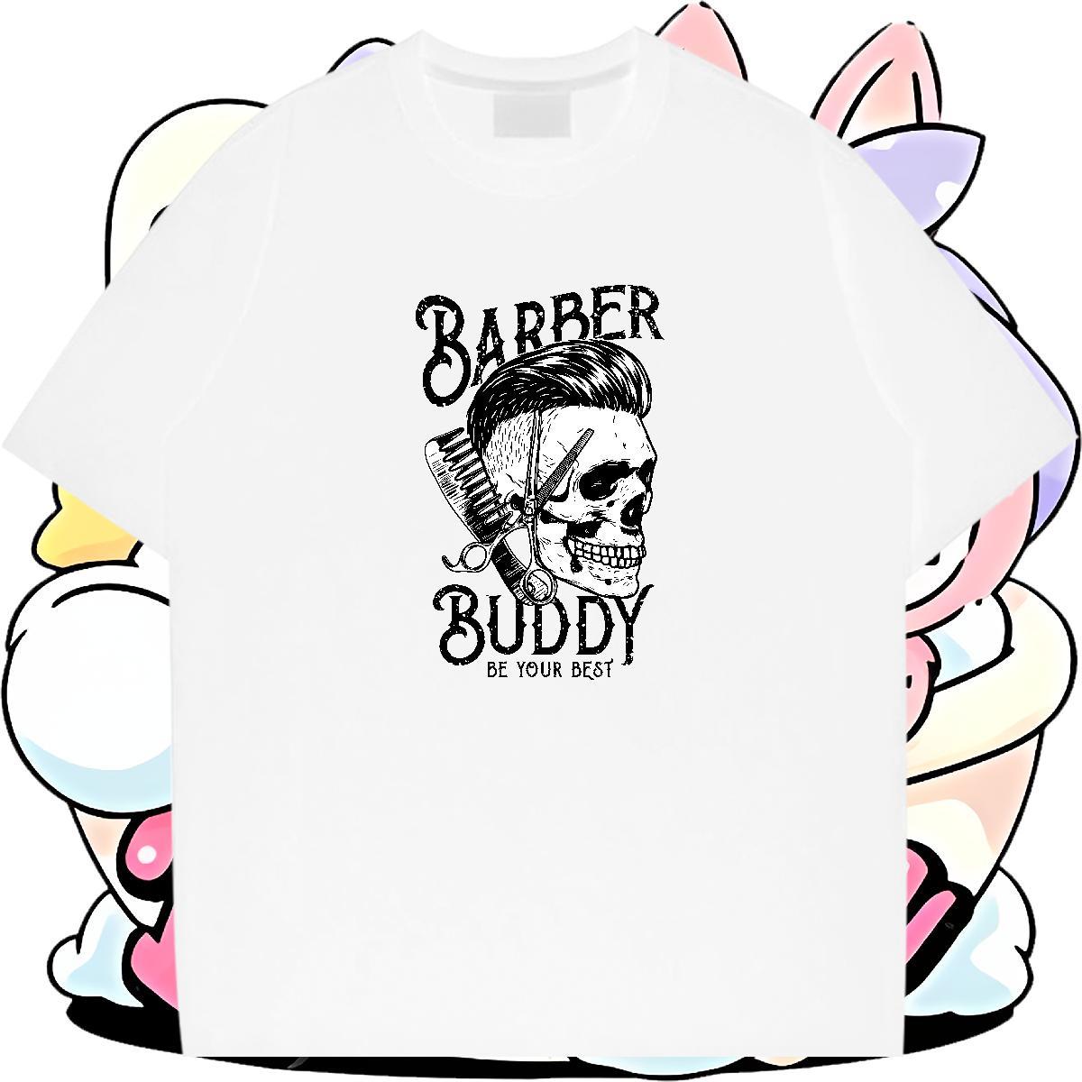 Stylist T Shirts Men skull Tshirts 230g 100% Cotton Sport Brand Customized Print Short Sleeve O-Neck Men Tshirts