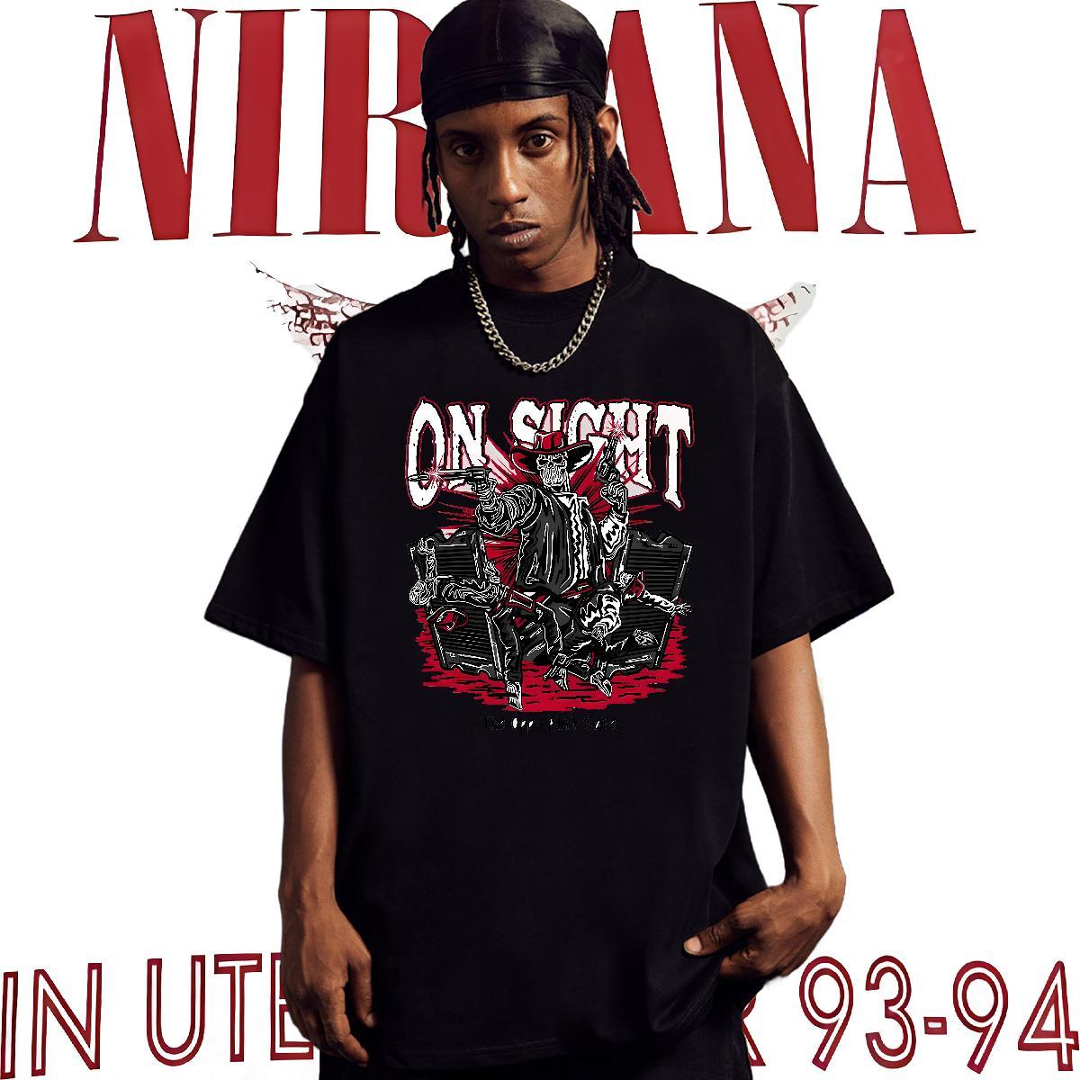 Fashion T-Shirts skull Tshirts 230g Cotton Sports Casual Soft DIY Breathable Crew Neck Men Tops Tees