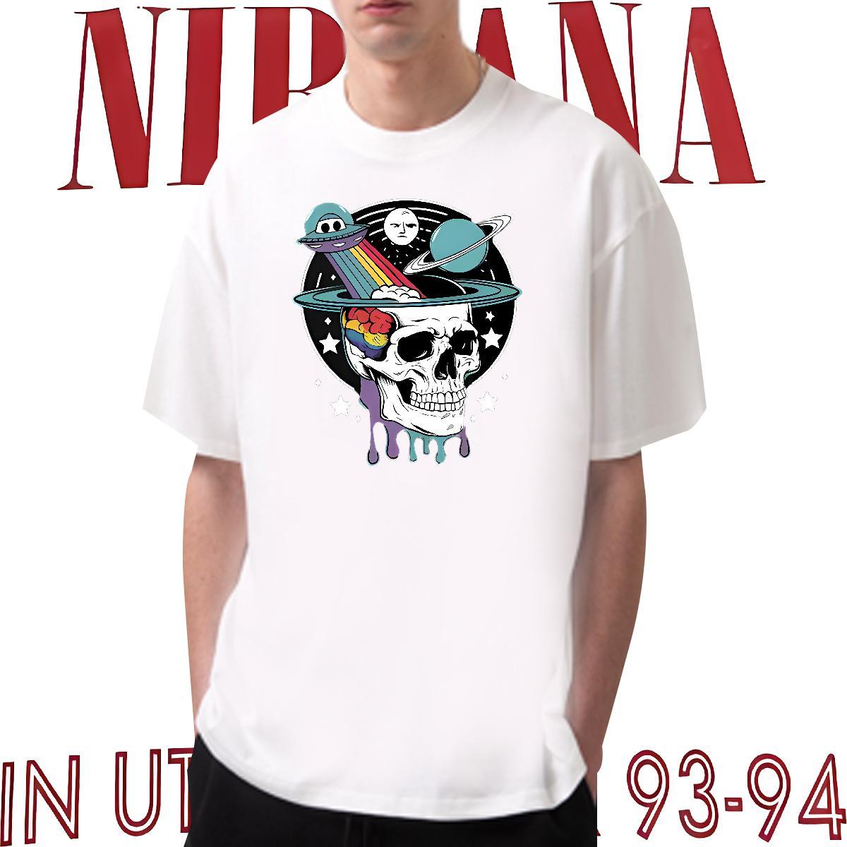 2024 Man T Shirts skull Clothes 230g 100% Cotton Spring Summer Designer Black White O-Neck Short Sleeve Men Tees