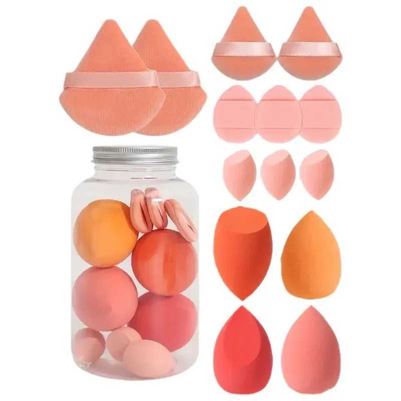 6/7/14pcs Makeup Sponge Set Blender Makeup Tools Beauty Cosmetics Puff Face Foundation Blending for Liquid Cream and Powder New Y240807