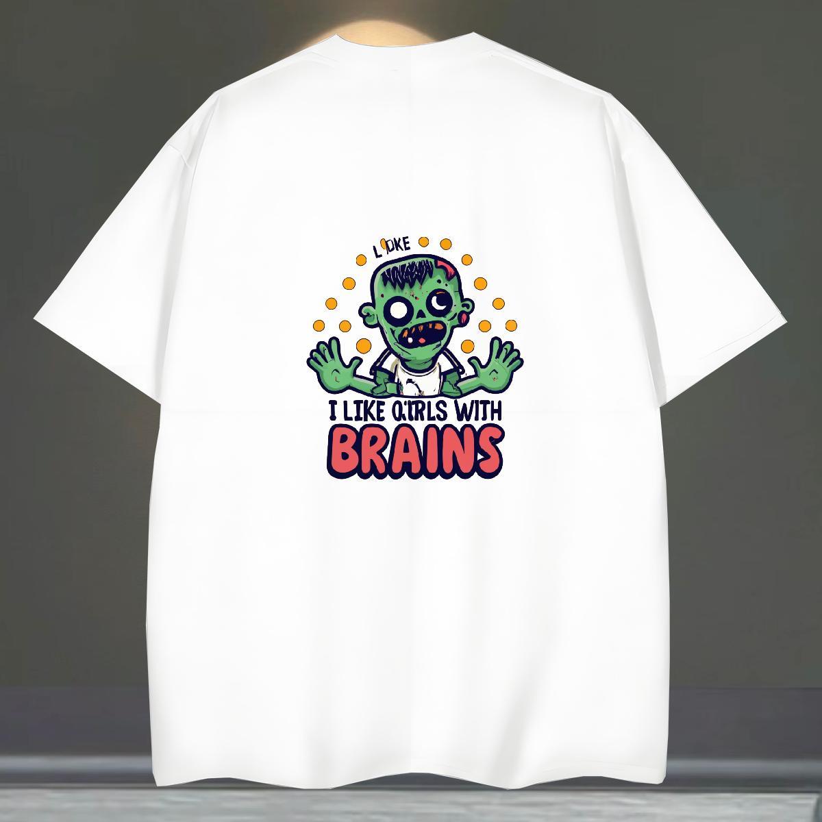 2024 Designer T Shirts Men skull Tees 100% Cotton 230g Casual Daily Wear High Quality Cartoon Print Breathable Men Tops Tees