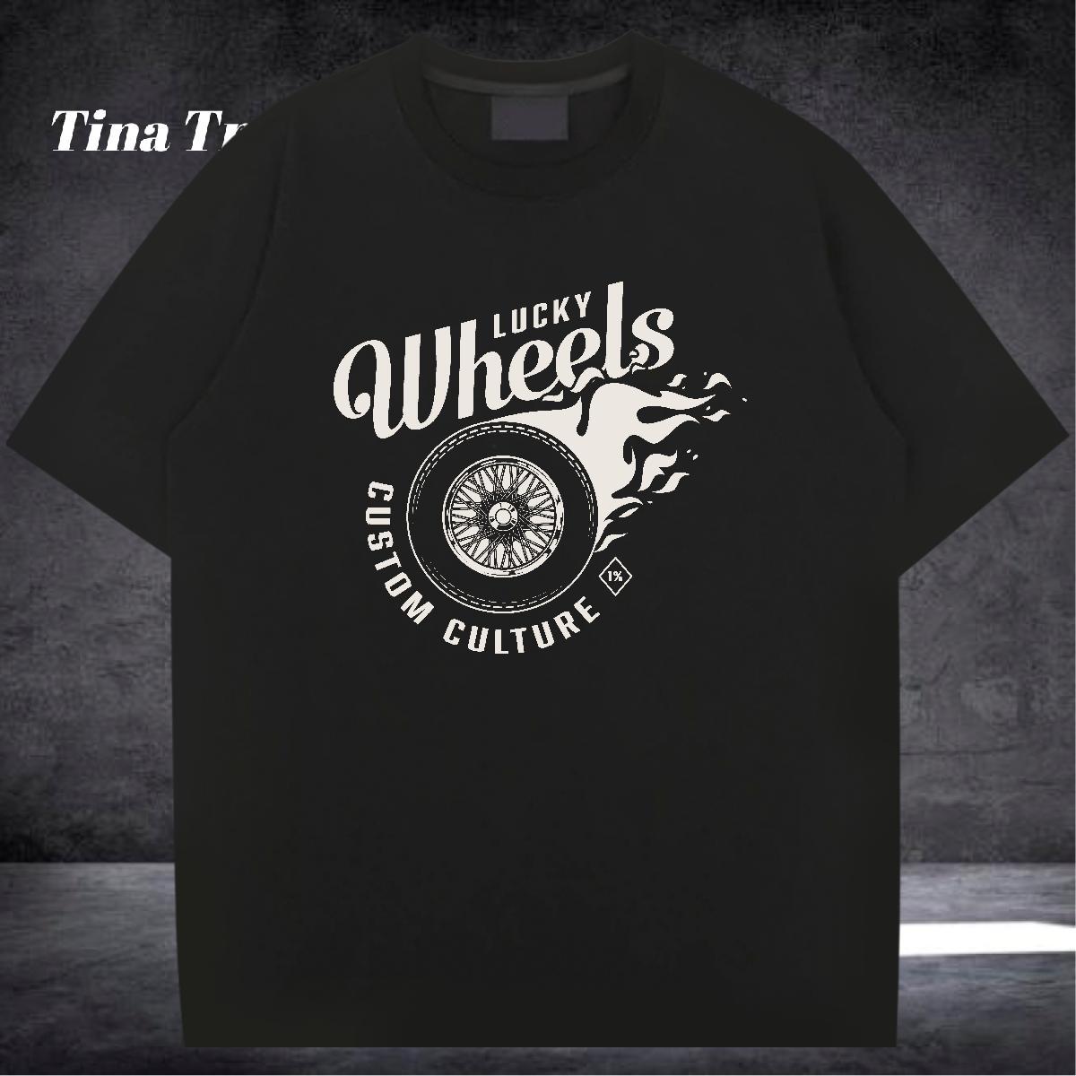 Designer Fashion T-Shirts for Men tool Tees Shirts 230g 100% Cotton Daily Wear Popular Cartoon Print Breathable Short Sleeve Men Tees