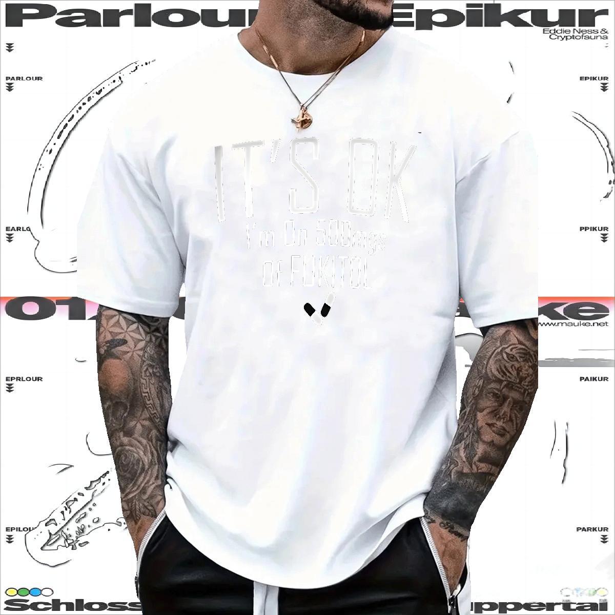 Factory Direct Men T Shirts letter Tees Shirts 100% Cotton 230g Street Casual Designer White Plus Size Breathable Short Sleeve Mens Tshirts