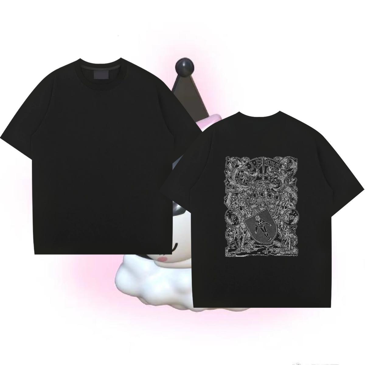 Classic Casual T-Shirts Religion Tee Shirt 230g Cotton Home Outdoor High Quality White Plus Size Breathable Short Sleeve Mens Tshirts