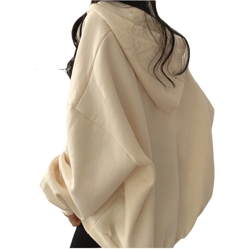 2024 winter new patch design, and niche, loose Korean version, internet famous, student couple hooded hoodie for women