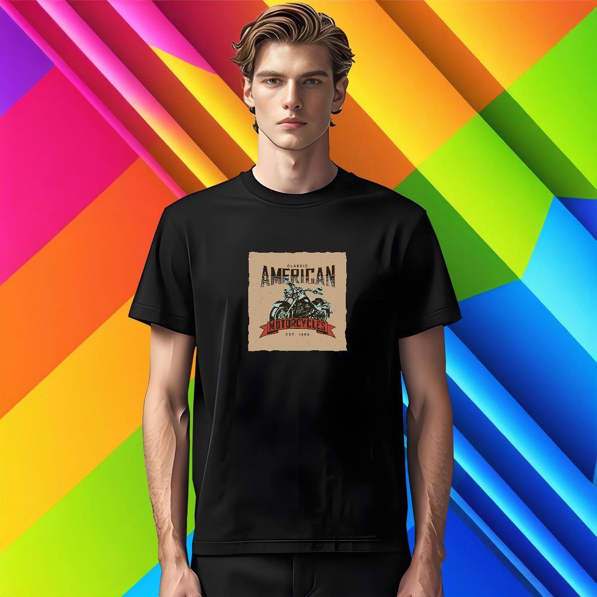 2024 Designer T Shirts Men Motorcycle Top Tees 100% Cotton 230g High Street Hip Hop TOP Quality Skull O Neck Short Sleeves Tshirts