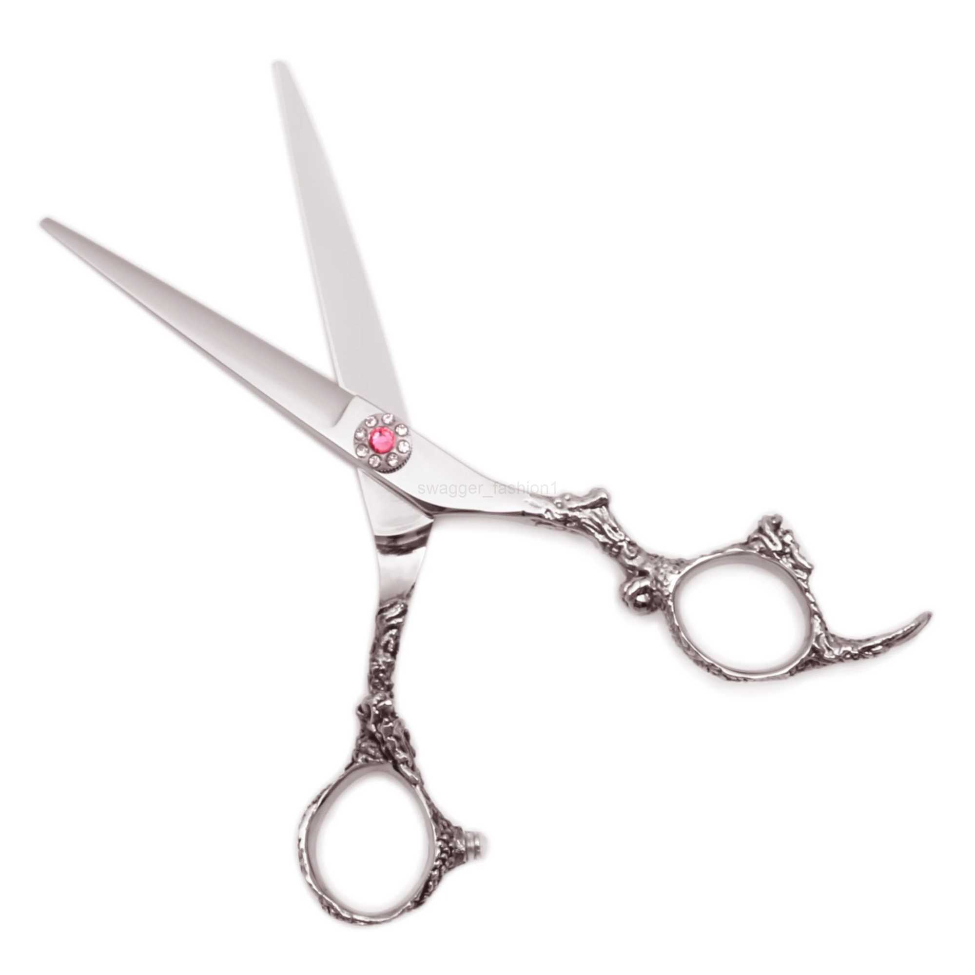 Hair Cutting Scissors Professional 5.5 6 Japan 440C Barber Hairdressing Scissors Thinning Scissors Haircut Dragon Handle Z9005XJ240807