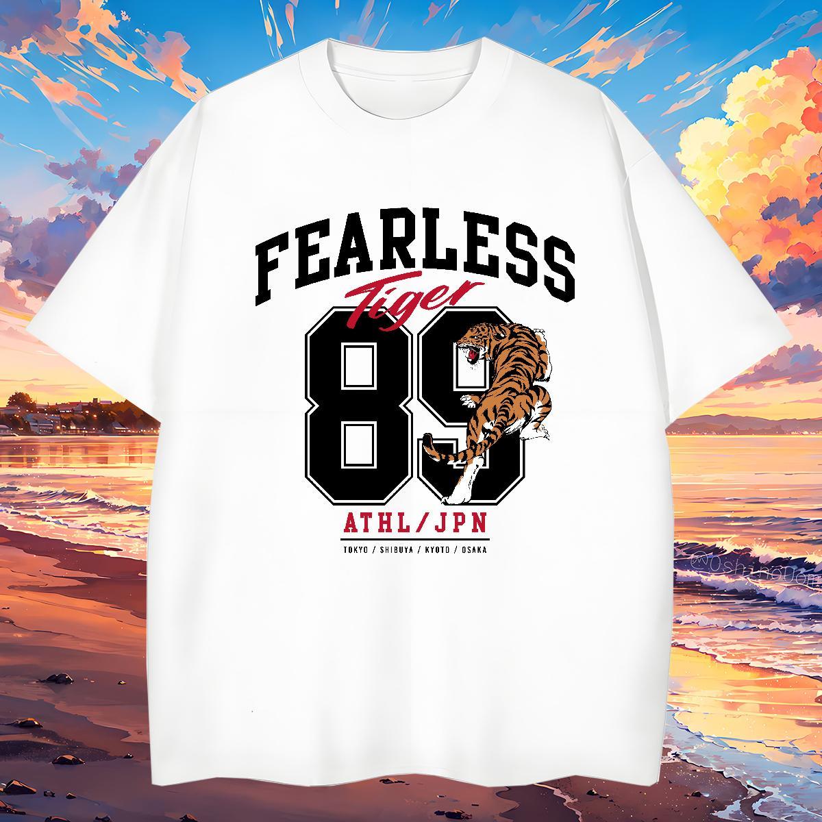 DIY T Shirts Men letter Tees Shirts 100% Cotton 230g Casual Beach Soft Customized Print Breathable Short Sleeve Mens Tshirts