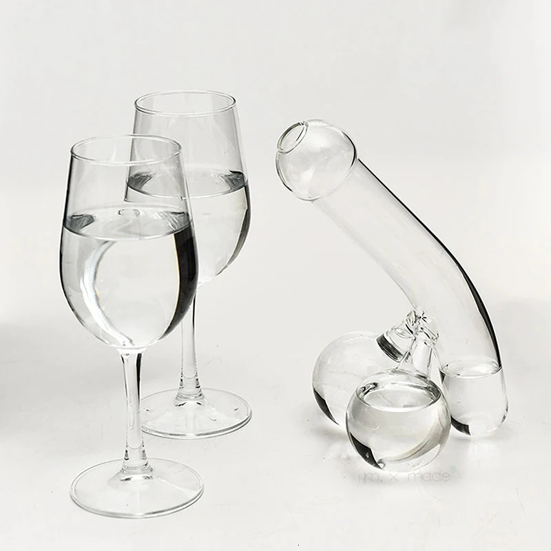 Party Alcohol Mens Birthday Gift Wine Bottle Whiskey Glass Wine Bottle Unique and Interesting High Borosilicate Glass 240822