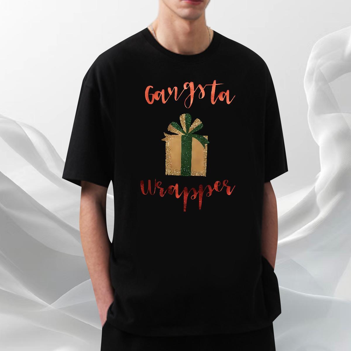 Classic Casual T Shirts Men letter Tops Shirt 230g Cotton Street Wear Brand Plus Size Custom Pure Cotton Men Tops Tees