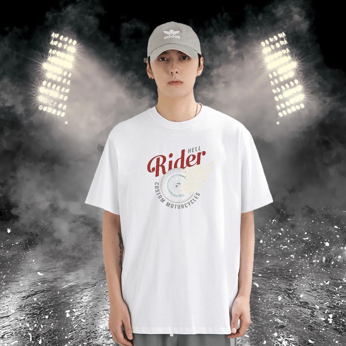Fashion New T Shirts Men letter Top Tees 100% Cotton 230g Beach Classic Asian Size Breathable Short Sleeve Men Tshirts