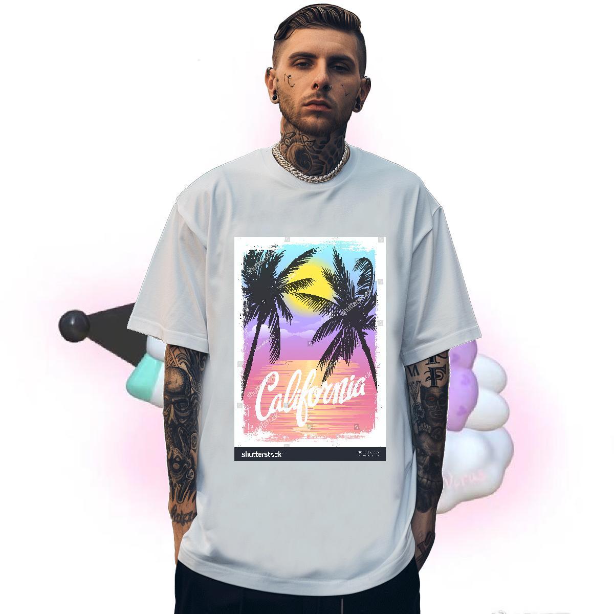 Factory Direct Man T Shirts sea Tops 230g Cotton Casual Daily Wear Cool Oversized 3XL 4XL O-Neck Short Sleeve Tshirt for Man Woman